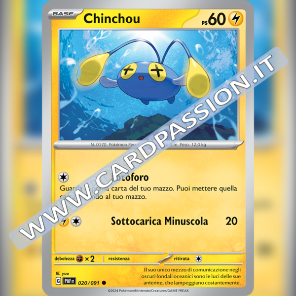 020/091 Chinchou | Destino di Paldea