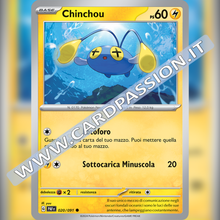020/091 Chinchou | Destino di Paldea