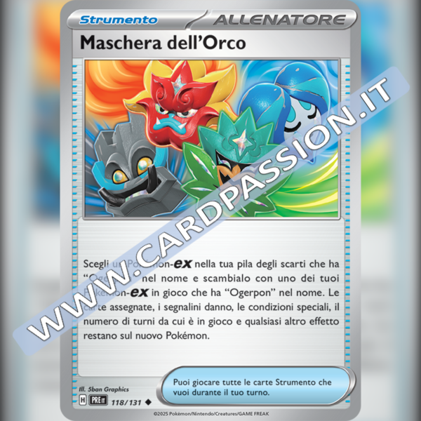 118/131 Maschera dell'Orco | Evoluzioni Prismatiche