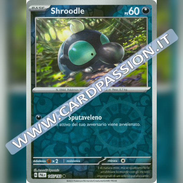 145/193 Shroodle Reverse | Evoluzioni a Paldea