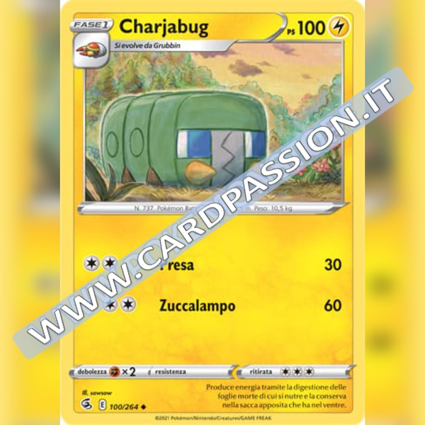 100/264 Charjabug | Colpo Fusione - Card Passion
