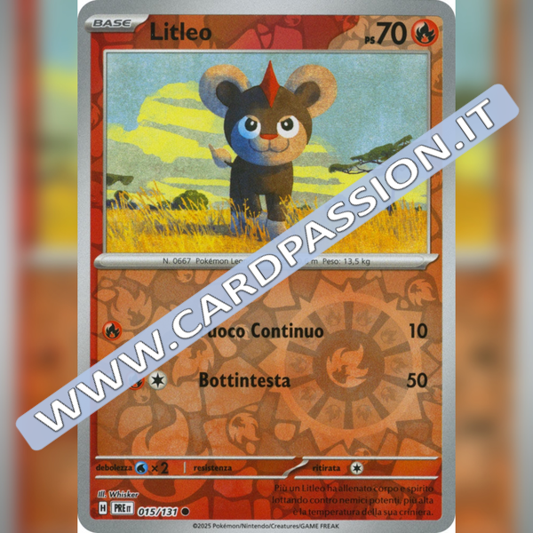 015/131 Litleo Reverse | Evoluzioni Prismatiche