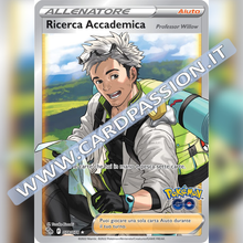 078/078 Ricerca Accademica (Full Art) | Pokemon GO - Card Passion