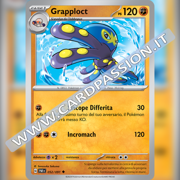 052/091 Grapploct | Destino di Paldea