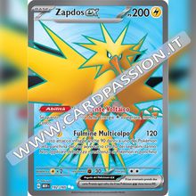 192/165 Zapdos ex (Full Art) | Scarlatto e Violetto 151