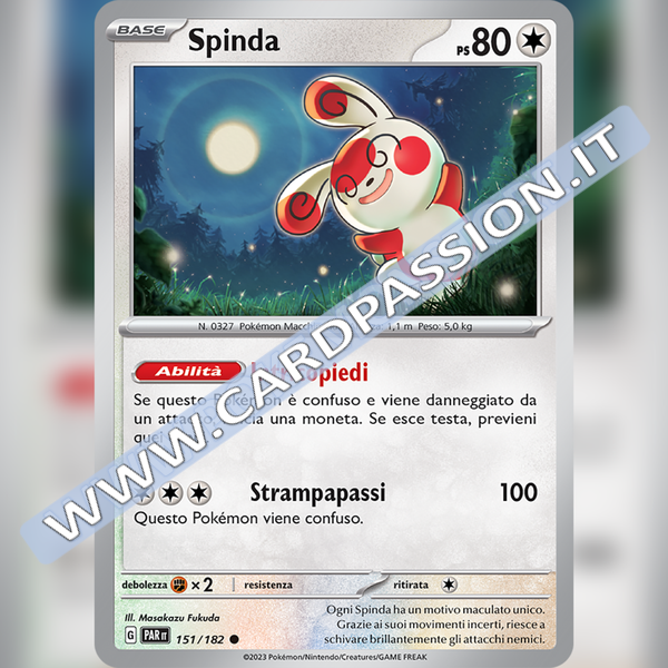 151/182 Spinda | Paradosso Temporale