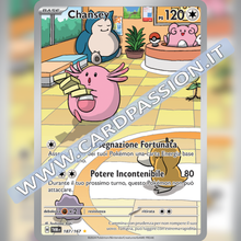 187/167 Chansey Illustrazione Rara | Crepuscolo Mascherato
