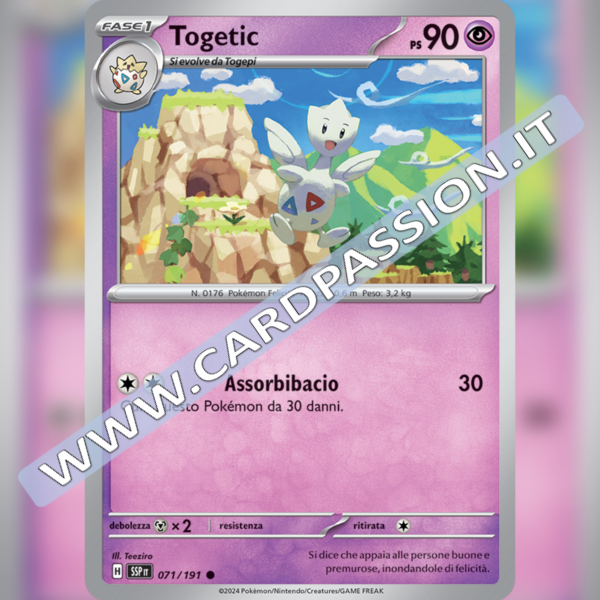 071/191 Togetic | Scintille Folgoranti