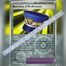 191/197 Berretto d'Ordinanza Reverse | Ossidiana Infuocata