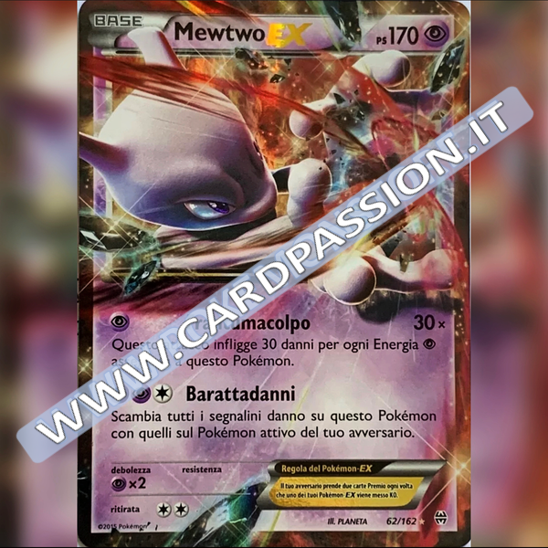 62/162 Mewtwo EX | Turboblitz - Card Passion