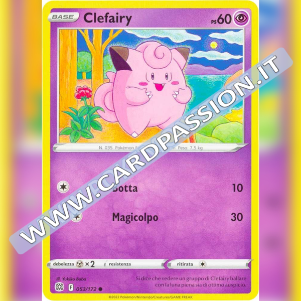 053/172 Clefairy | Astri Lucenti - Card Passion