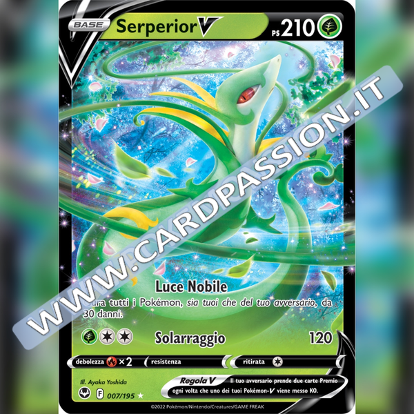 007/195 Serperior V | Tempesta Argentata