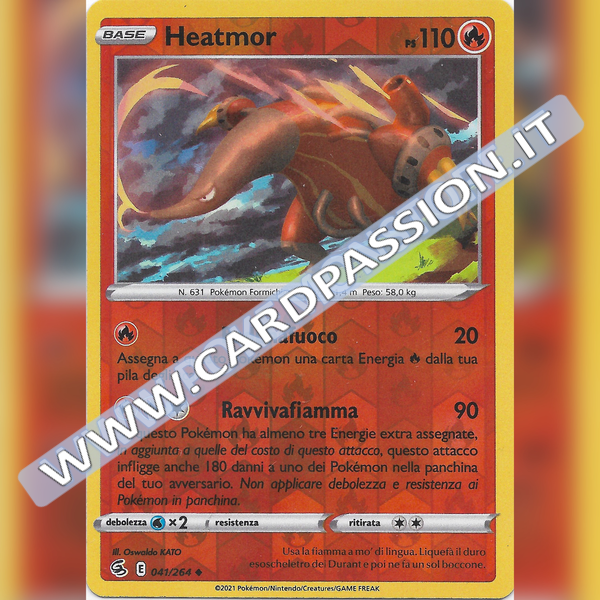 041/264 Heatmor Reverse | Colpo Fusione - Card Passion