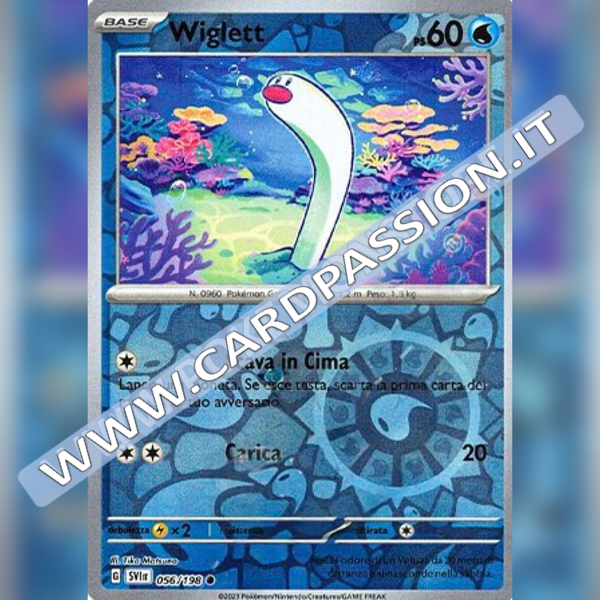 056/198 Wiglett Reverse | Scarlatto e Violetto