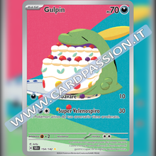 154/142 Gulpin Illustrazione Rara | Corona Astrale