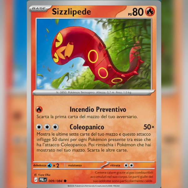 009/084 Sizzlipede | Buio Pesto