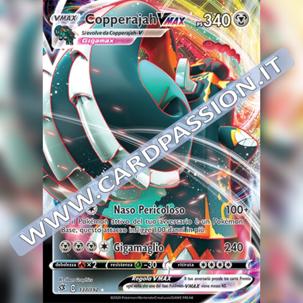 137/192 Copperajah VMax | Fragore Ribelle - Card Passion