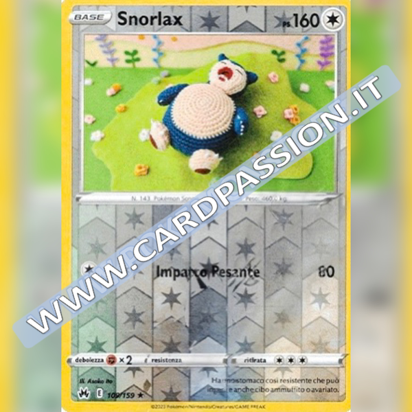 109/159 Snorlax Reverse | Zenit Regale