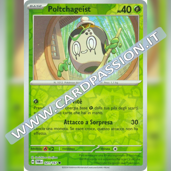 021/167 Poltchageist Reverse | Crepuscolo Mascherato