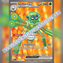 223/198 Spidops ex (Full Art) | Scarlatto e Violetto