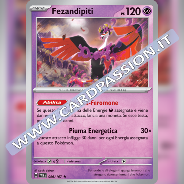 096/167 Fezandipiti Holo | Crepuscolo Mascherato