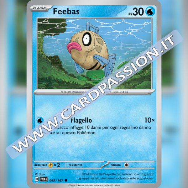 049/167 Feebas | Crepuscolo Mascherato