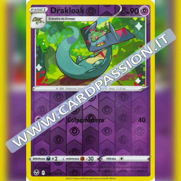 088/195 Drakloak Reverse | Tempesta Argentata
