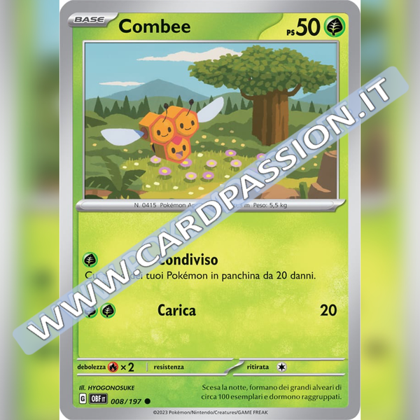 008/197 Combee | Ossidiana Infuocata