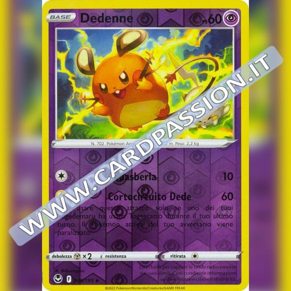 085/195 Dedenne Reverse | Tempesta Argentata