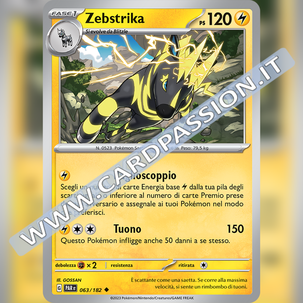 063/182 Zebstrika | Paradosso Temporale
