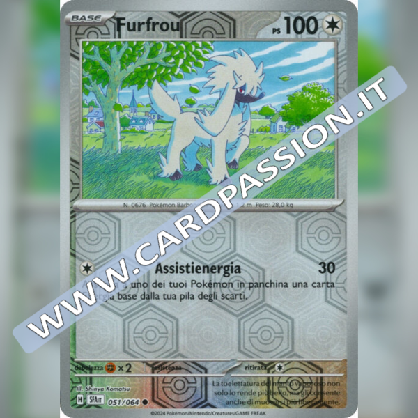 051/064 Furfrou Reverse | Segreto Fiabesco