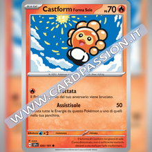 020/191 Castform Forma Sole | Scintille Folgoranti