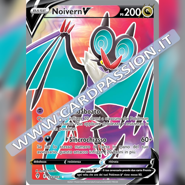195/203 Noivern V (Full Art) | Evoluzioni Eteree - Card Passion