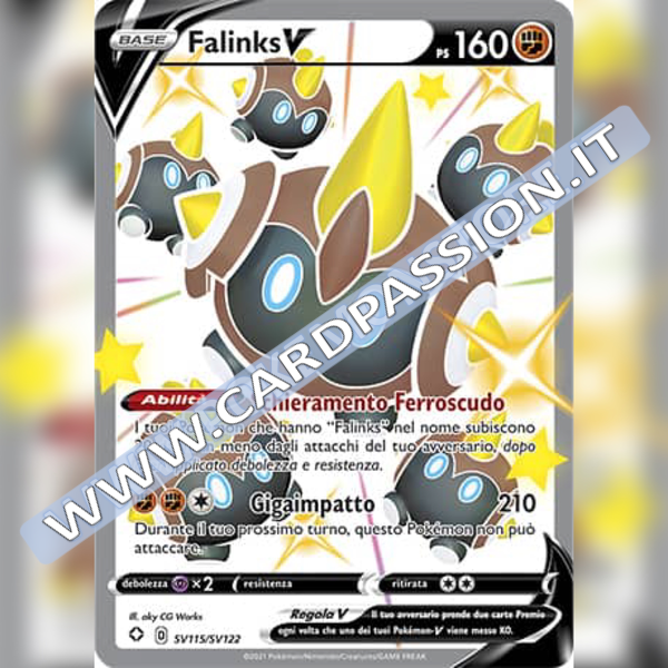 SV115/SV122 Falinks V Shiny (Full Art) | Destino Splendente - Card Passion