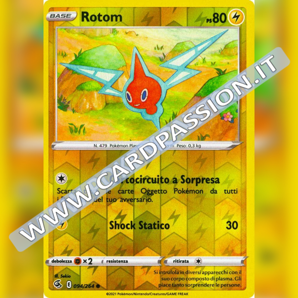094/264 Rotom Reverse ! Colpo Fusione - Card Passion