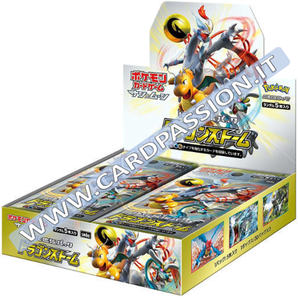 ★ Dragon Storm Box (SM6a) | 30 pacchetti (JAP) - Card Passion