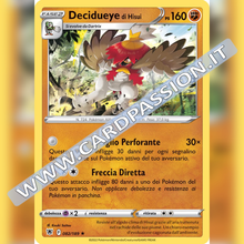 082/189 Decidueye di Hisui Rara Holo | Lucentezza Siderale - Card Passion