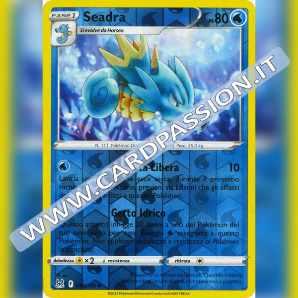 036/196 Seadra Reverse | Origine Perduta - Card Passion