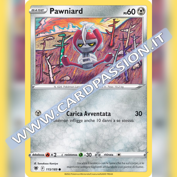 115/189 Pawniard Comune | Lucentezza Siderale - Card Passion