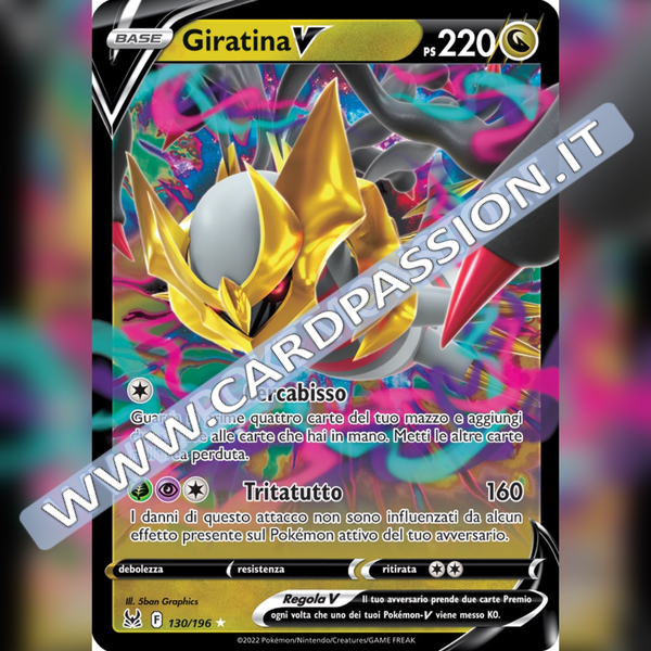 130/196 Giratina V | Origine Perduta - Card Passion
