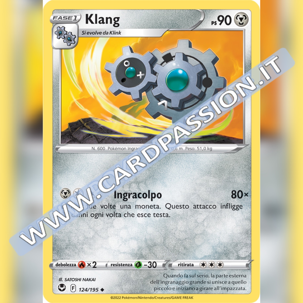 124/195 Klang | Tempesta Argentata