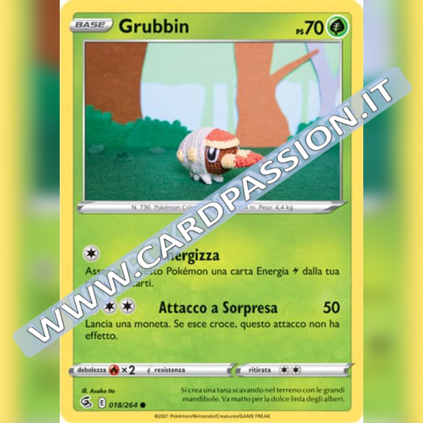 018/264 Grubbin | Colpo Fusione - Card Passion
