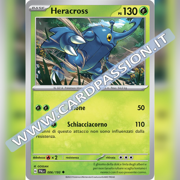 006/193 Heracross | Evoluzioni a Paldea