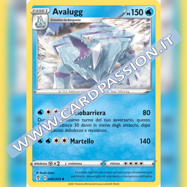045/203 Avalugg | Evoluzioni Eteree - Card Passion