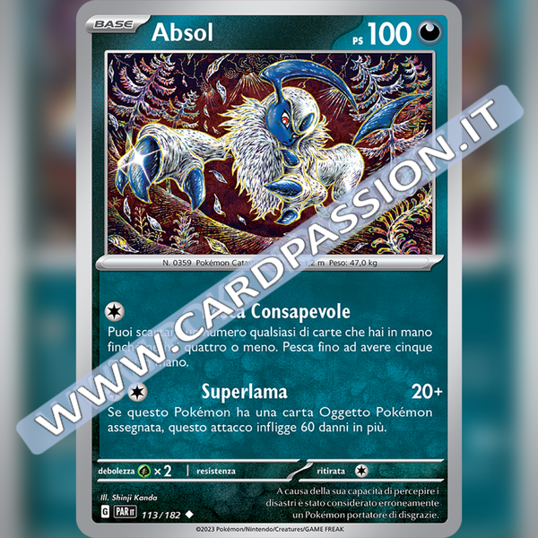 113/182 Absol | Paradosso Temporale