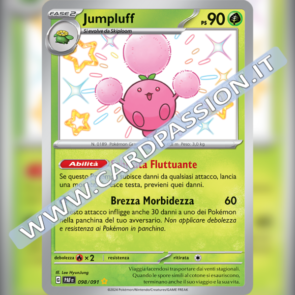 098/091 Jumpluff Shiny | Destino di Paldea