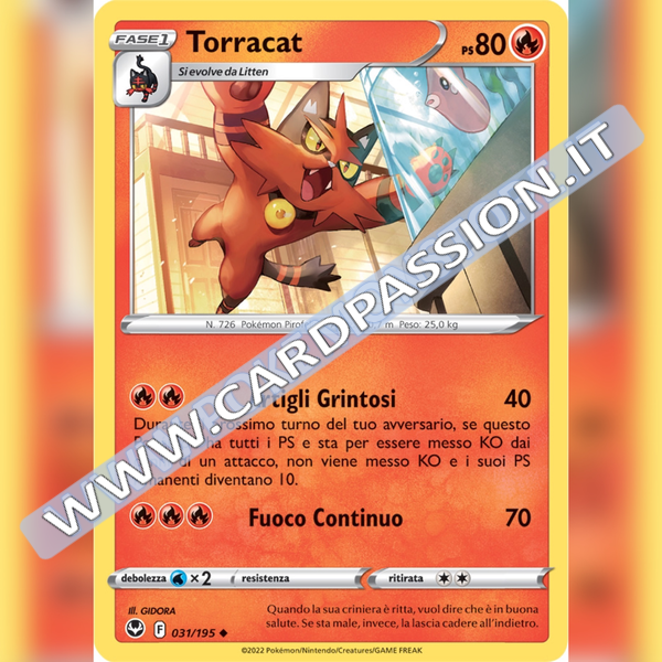 031/195 Torracat | Tempesta Argentata