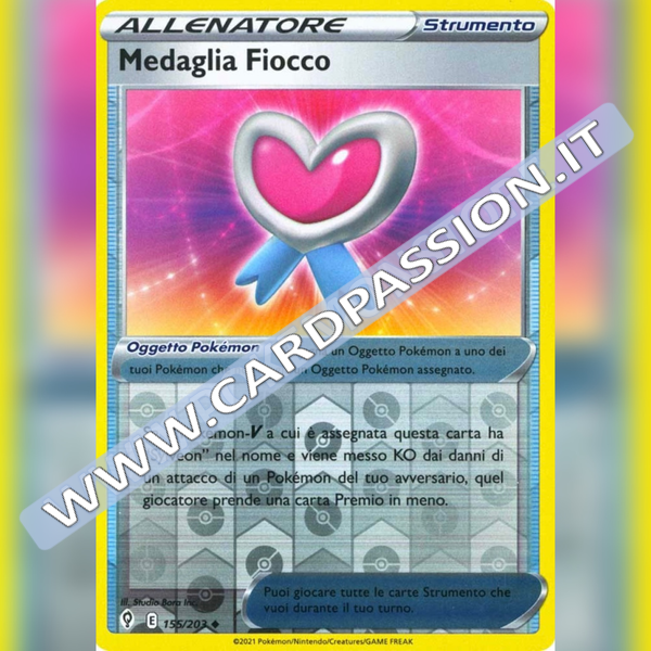 155/203 Medaglia Fiocco Reverse | Evoluzioni Eteree - Card Passion