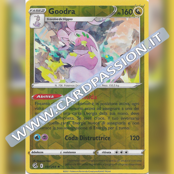 197/264 Goodra Reverse | Colpo Fusione - Card Passion