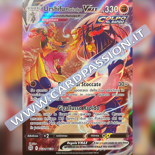 TG21/TG30 Urshifu Pluricolpo VMax | Astri Lucenti - Card Passion